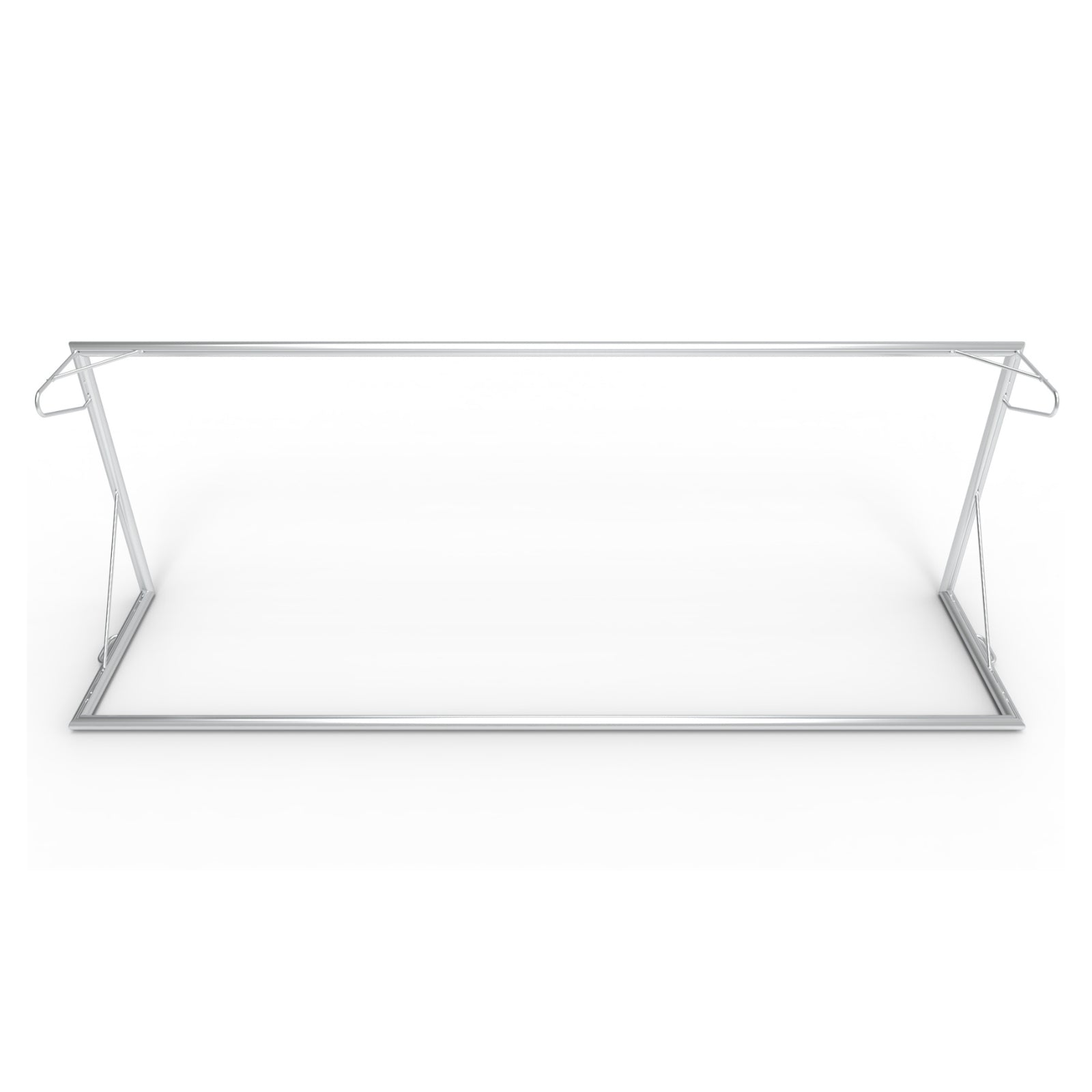 Professioneel aluminium demontabel senior voetbaldoel - Alusport TP710 - 732 x 244 x 170 cm - incl. net