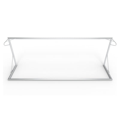 Professioneel aluminium demontabel senior voetbaldoel - Alusport TP710 - 732 x 244 x 170 cm - incl. net