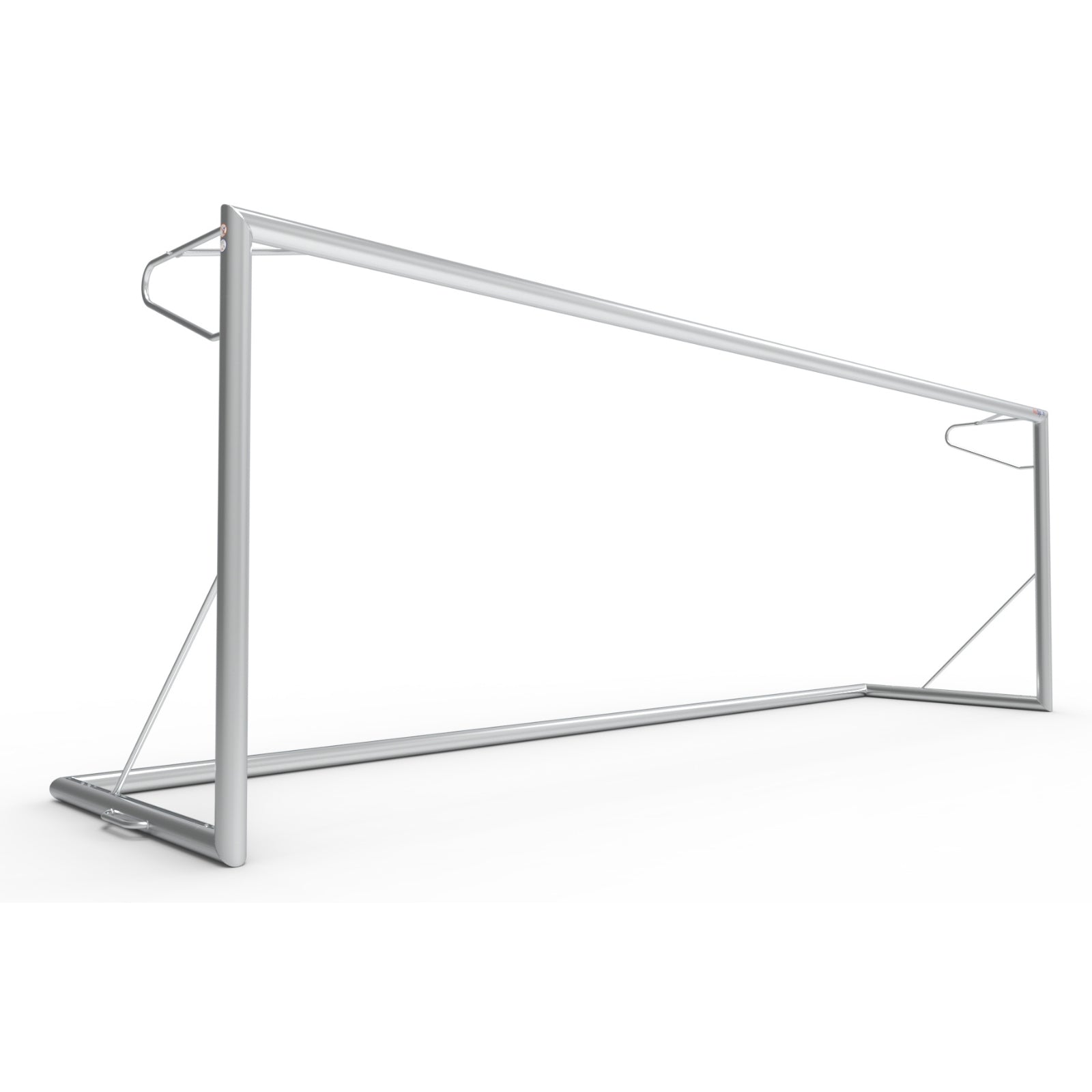 Professioneel aluminium demontabel senior voetbaldoel - Alusport TP710 - 732 x 244 x 170 cm - incl. net