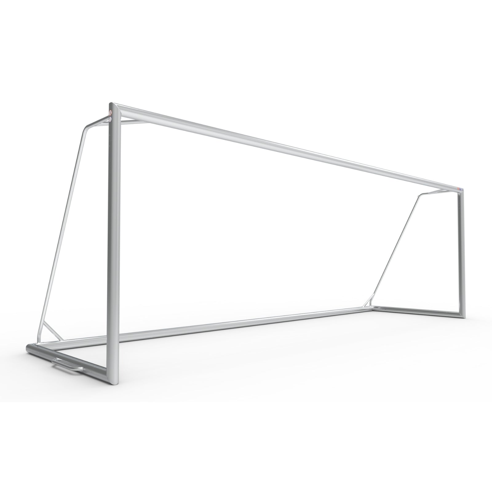 Professioneel aluminium demontabel senior voetbaldoel - Alusport TPW720D - 732 x 244 x 200 cm - incl. net