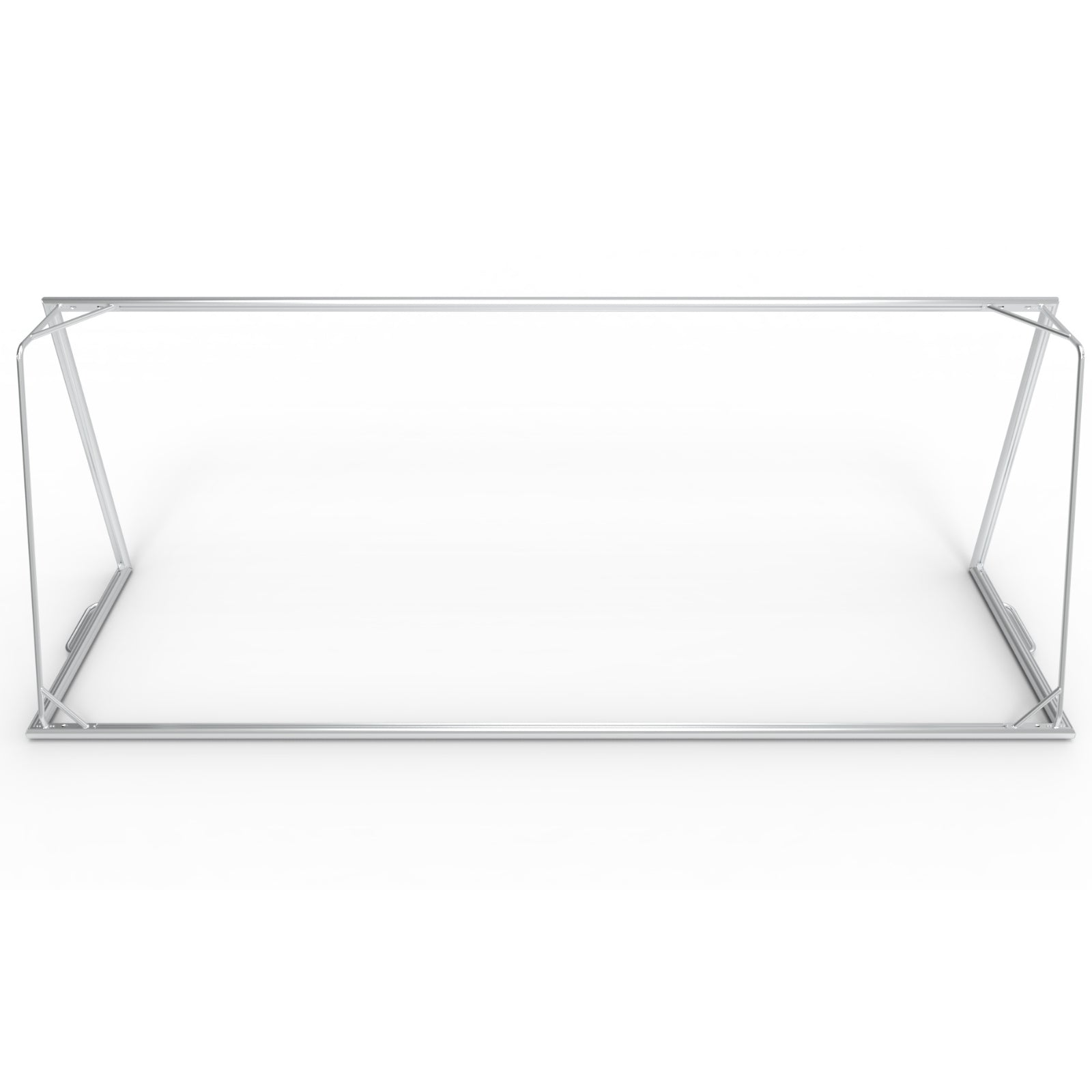 Professioneel aluminium demontabel senior voetbaldoel - Alusport TPW720D - 732 x 244 x 200 cm - incl. net