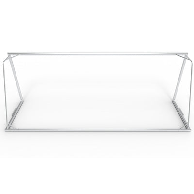 Professioneel aluminium demontabel senior voetbaldoel - Alusport TPW720D - 732 x 244 x 200 cm - incl. net