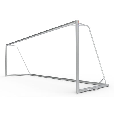 Professioneel aluminium demontabel senior voetbaldoel - Alusport TPW720D - 732 x 244 x 200 cm - incl. net