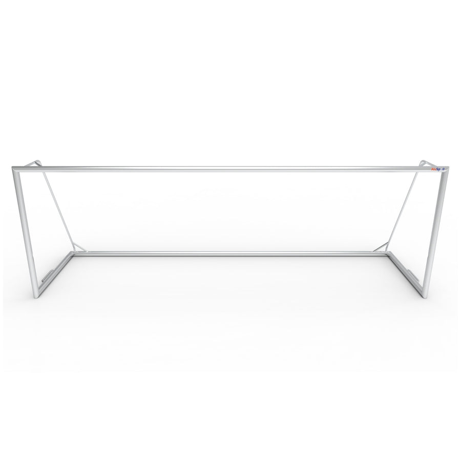Professioneel aluminium demontabel senior voetbaldoel - Alusport TPW720D - 732 x 244 x 200 cm - incl. net