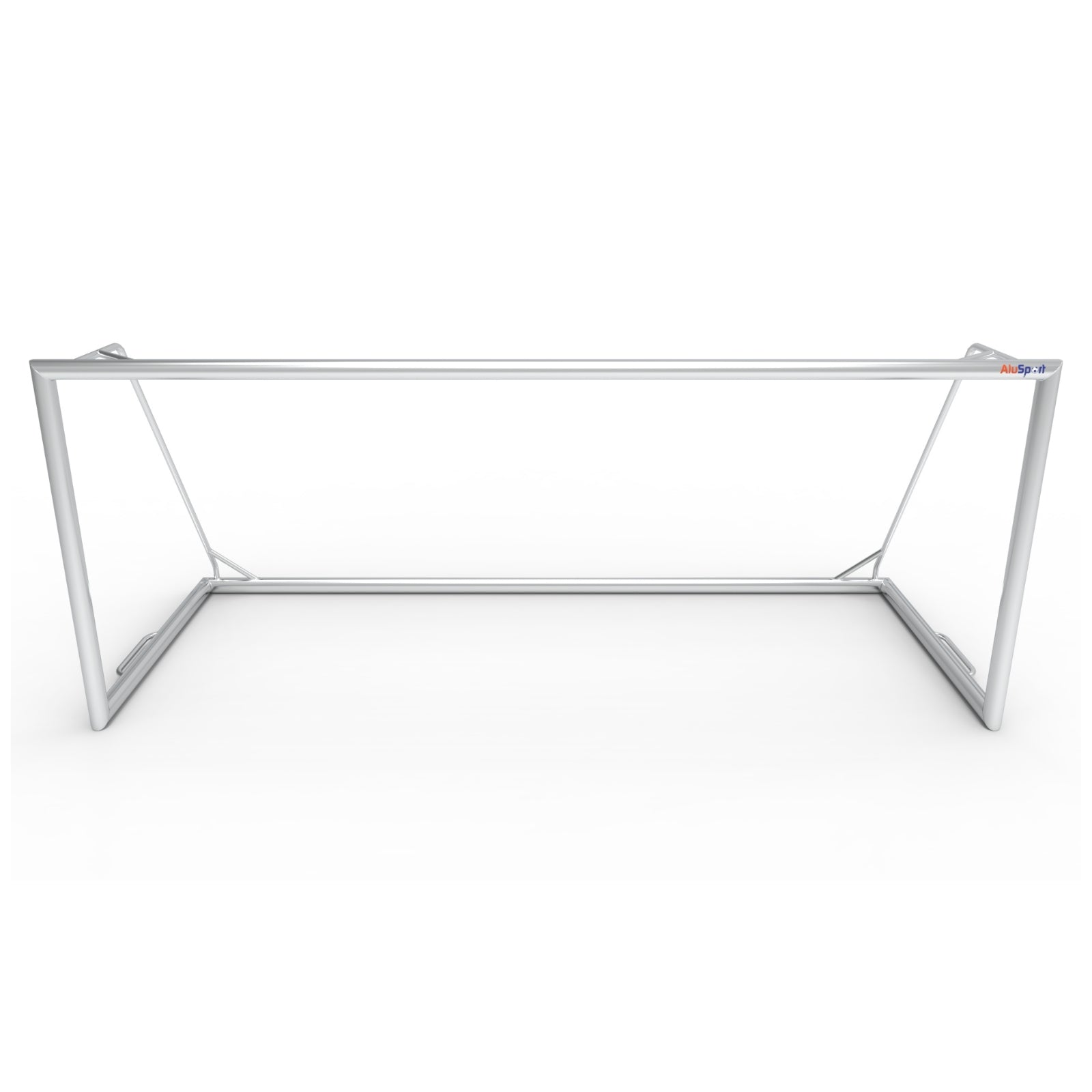 Professioneel aluminium senior voetbaldoel - Alusport TPW520 - 500 x 200 x 200 cm - incl. net