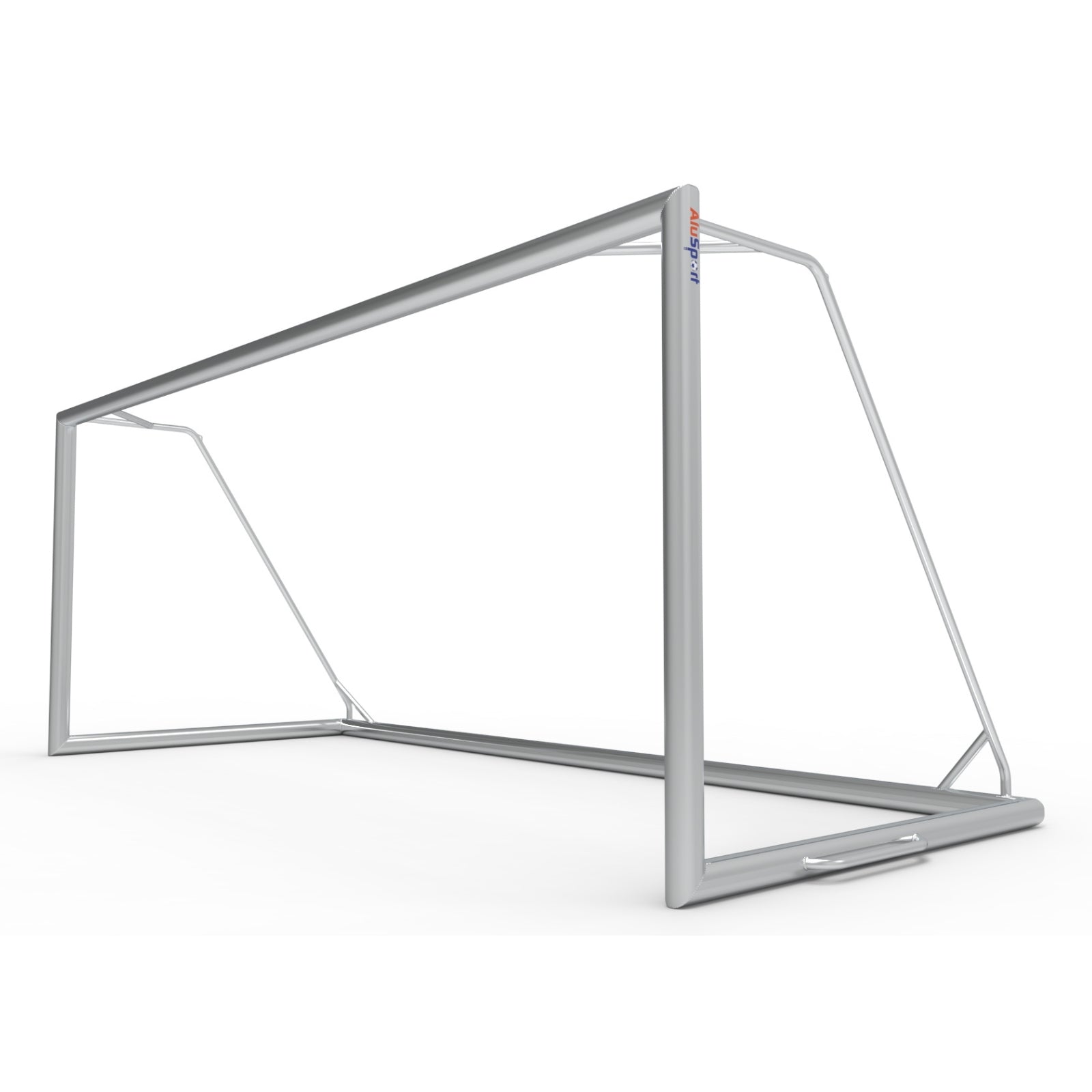 Professioneel aluminium senior voetbaldoel - Alusport TPW520 - 500 x 200 x 200 cm - incl. net