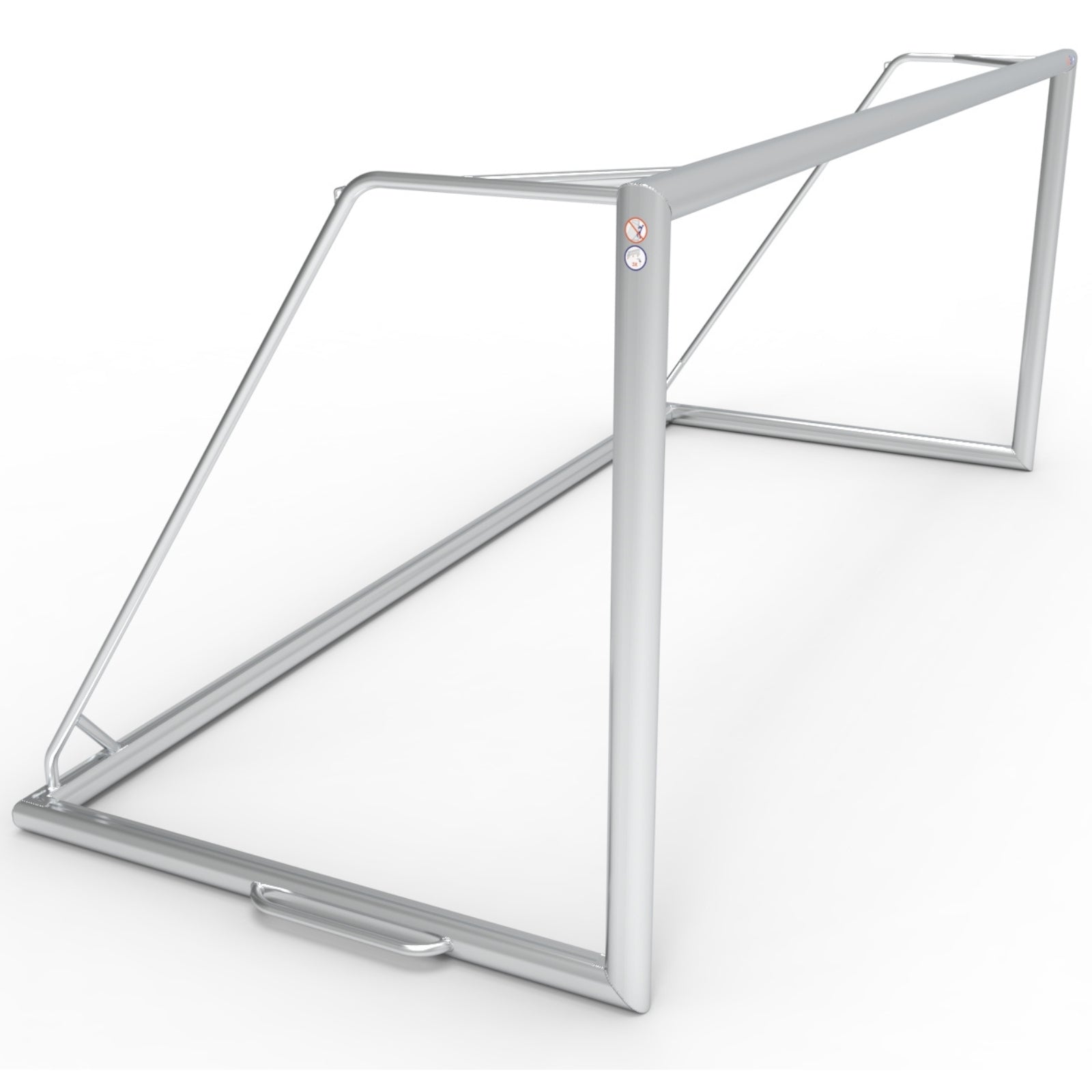 Professioneel aluminium senior voetbaldoel - Alusport TPW520 - 500 x 200 x 200 cm - incl. net