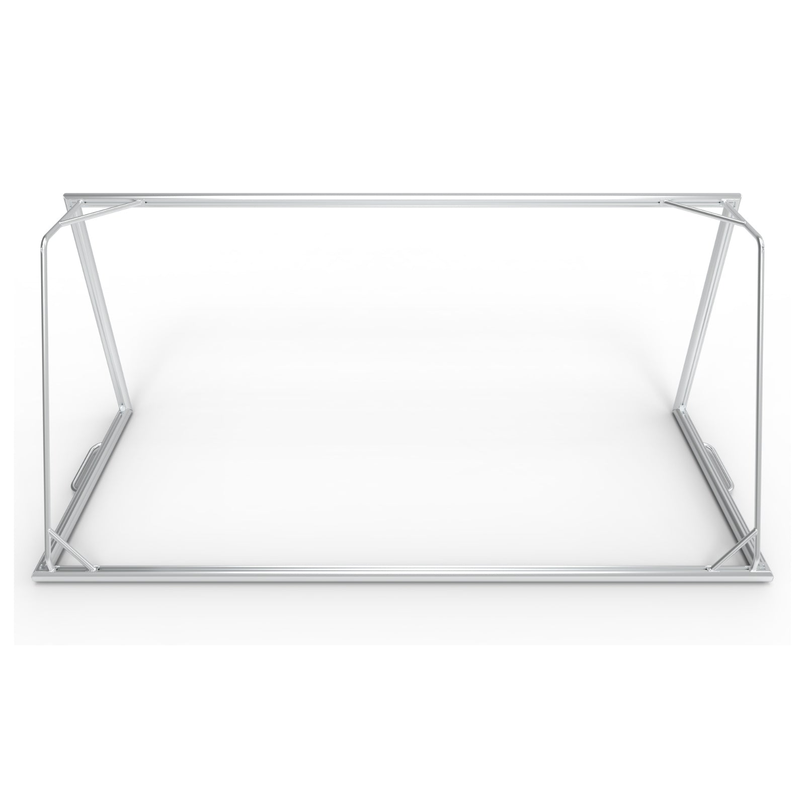 Professioneel aluminium senior voetbaldoel - Alusport TPW520 - 500 x 200 x 200 cm - incl. net