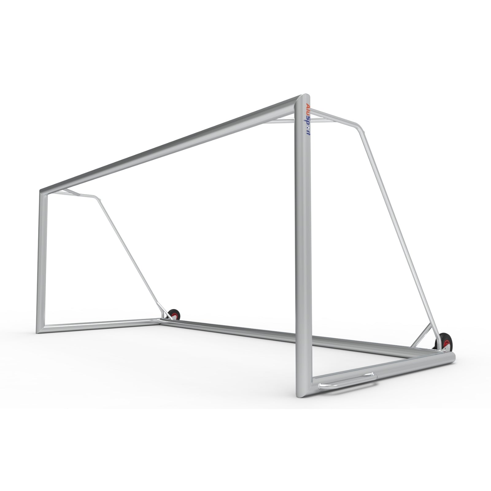 Professioneel aluminium senior voetbaldoel - Alusport TPW520 - 500 x 200 x 200 cm - incl. net