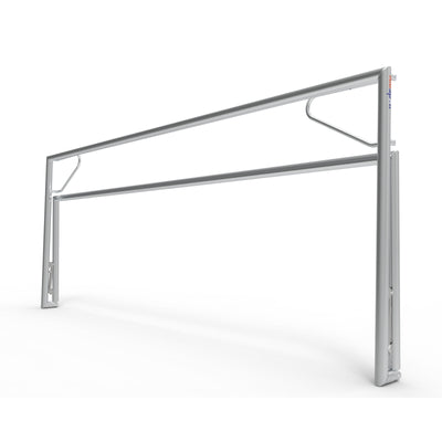 Opklapbaar professioneel aluminium voetbaldoel - Alusport TPI580V - 500 x 200 x 160 cm - incl. net