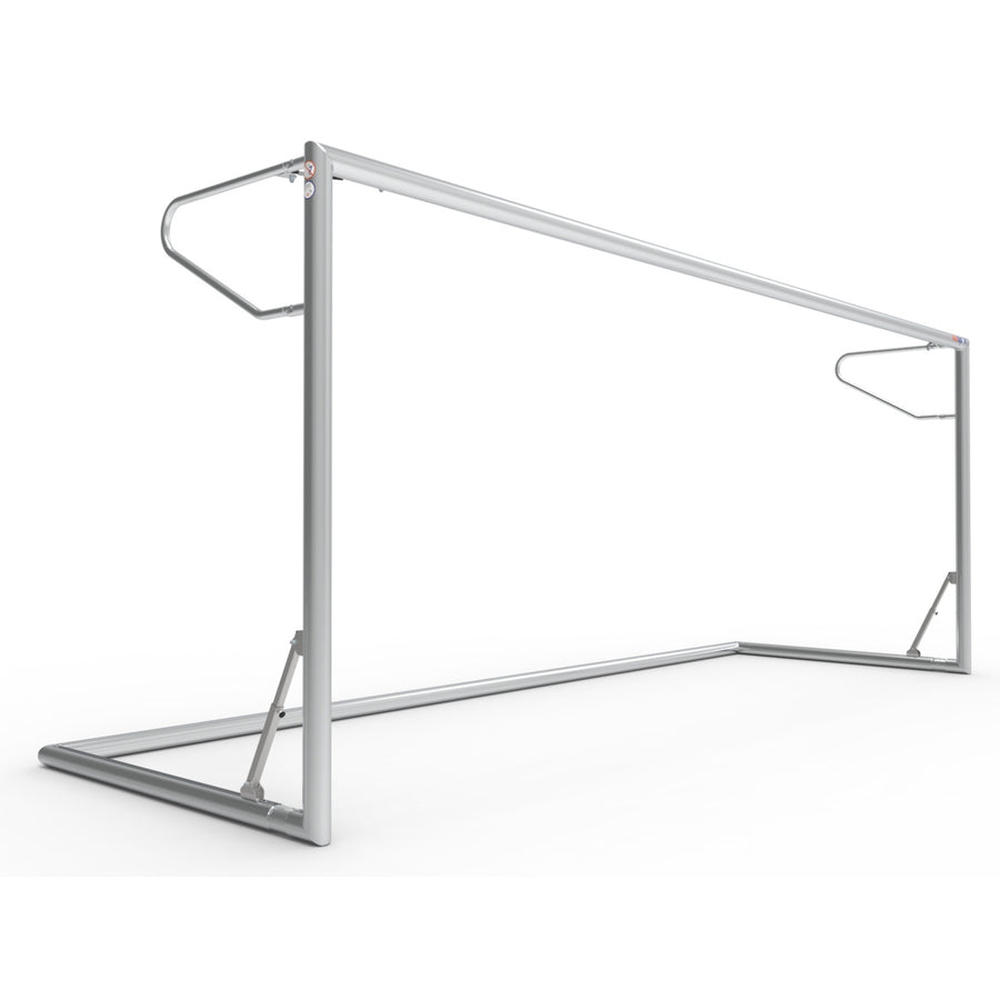 Opklapbaar professioneel aluminium voetbaldoel - Alusport TPI580V - 500 x 200 x 160 cm - incl. net
