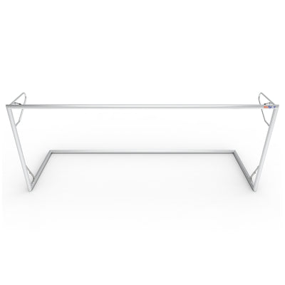 Opklapbaar professioneel aluminium voetbaldoel - Alusport TPI580V - 500 x 200 x 160 cm - incl. net