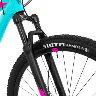 Rock Machine Catherine 10-29 Mountainbike Turquoise - 29 inch wielen / Unisex 14V Hydraulische Schijfrem