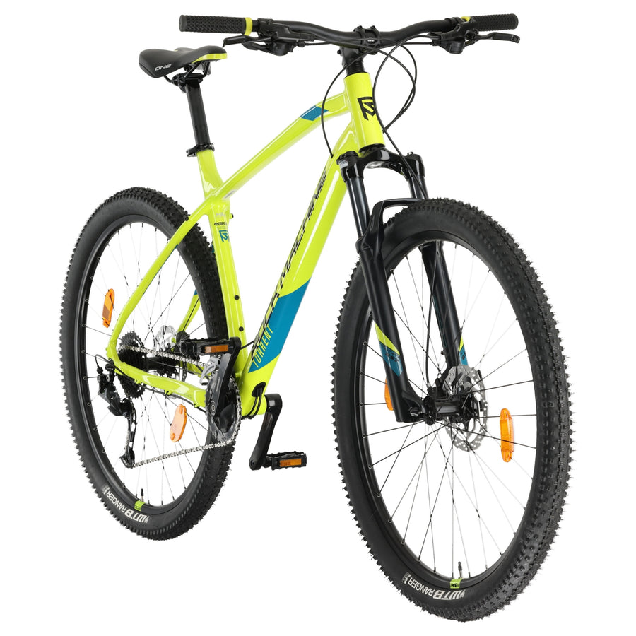 VTT Rock Machine Torrent 20-29 Jaune XL - Roues de 29 pouces / Unisexe Freins à disque hydrauliques 18V
