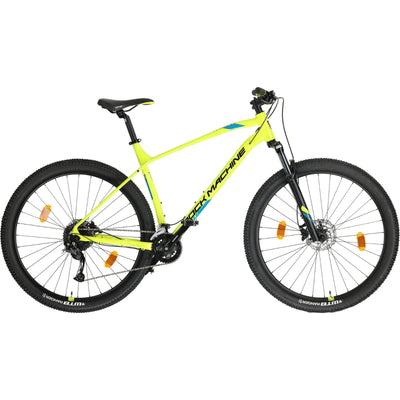VTT Rock Machine Torrent 20-29 Jaune XL - Roues de 29 pouces / Unisexe Freins à disque hydrauliques 18V