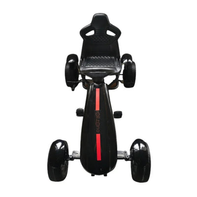 Zwarte skelter - Rollzone RZGK001 - Voor kinderen 4 - 8 jaar