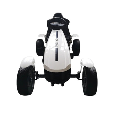 Weißes Go-Kart - Rollzone RZGK001 - Für Kinder von 4 - 8 Jahren