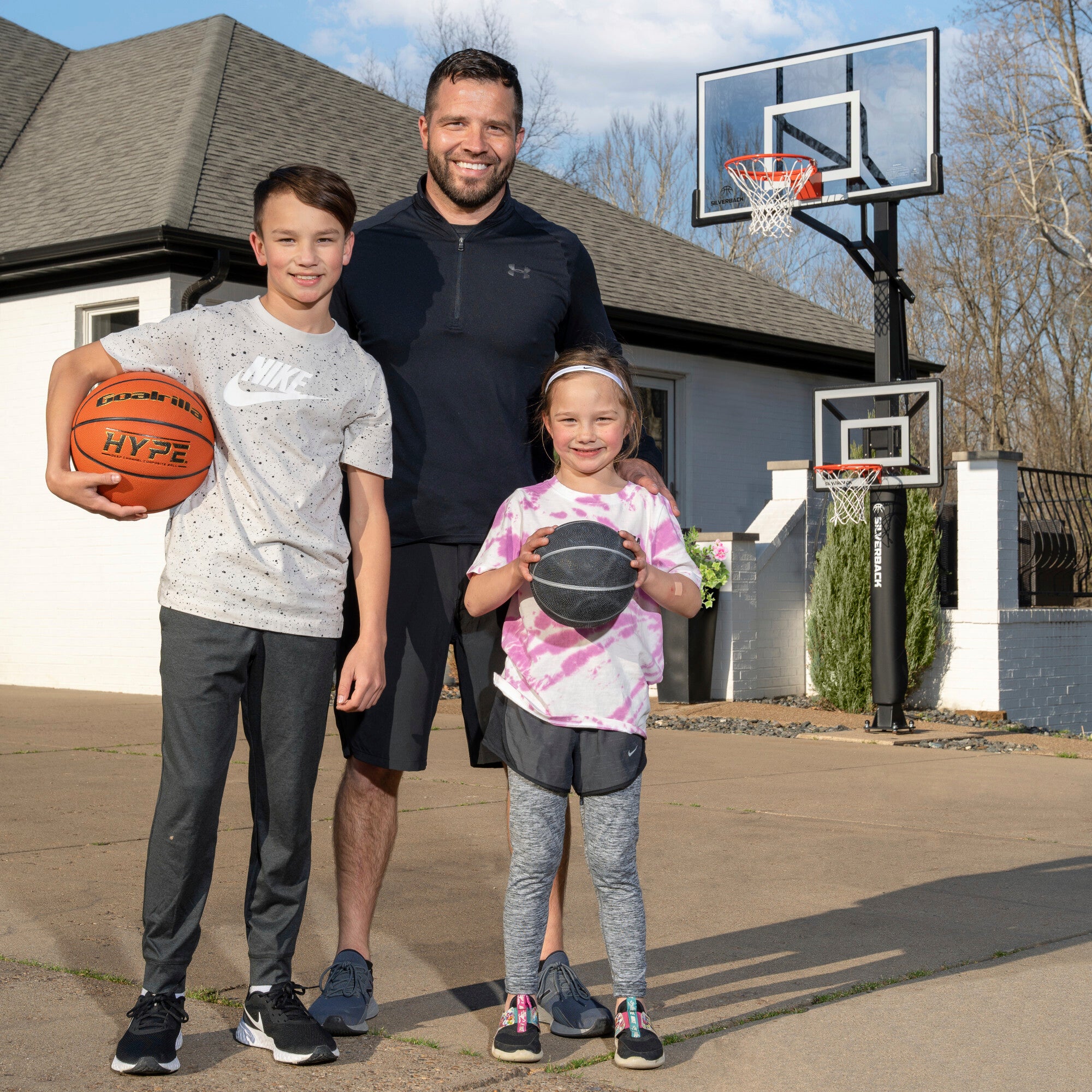 Goaliath GoTek 54 Wall Mount - Panneau de basket mural