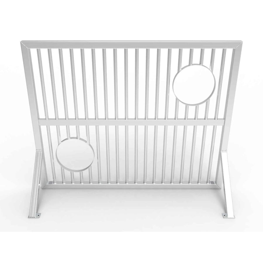 Mur de but de football en acier - Alusport DW002L - 2,5 x 2 m