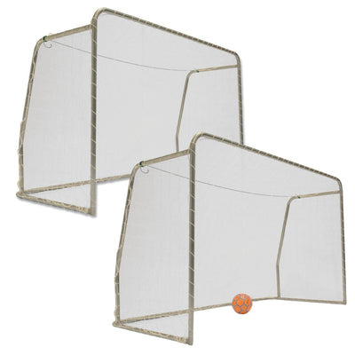 Voetbaldoelen (middel) set van twee - Avyna TEGO-3-2 - 255x150x108 cm - incl. netten