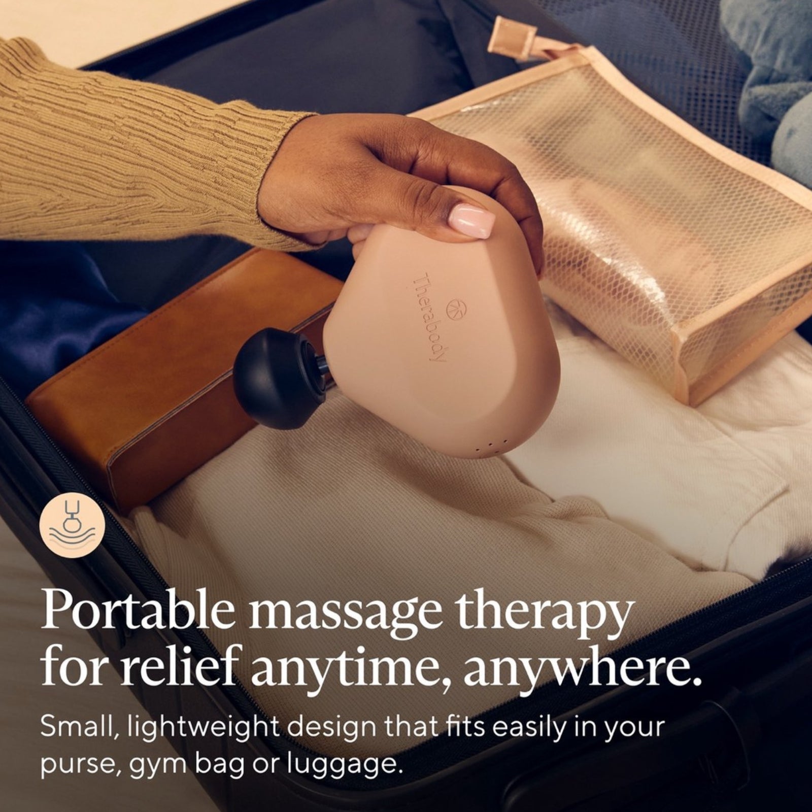 Therabody TheraGun Mini 2.0 Desert Rose - massagegun