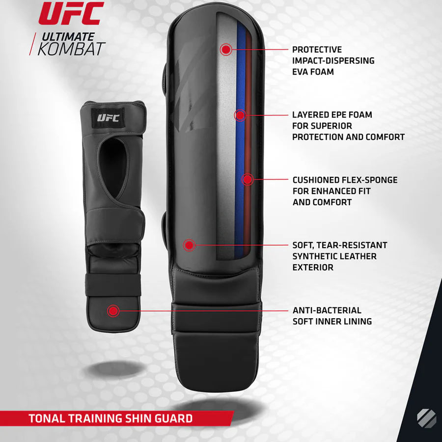 UFC Pro Tonal Grapple scheenbeschermers voor MMA/kickboks/muay thai