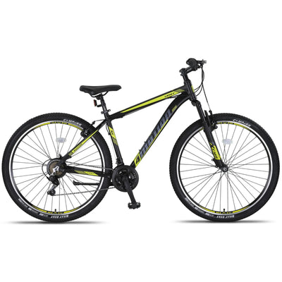VTT Umit 4 Motion Noir/Rouge - Roues de 27,5 pouces / Unisexe Freins V-Brake 21V