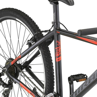 Umit Mirage Mountainbike Zwart/oranje - 27.5 inch wielen / Unisex 21V V-Brakes