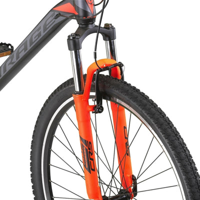 Umit Mirage Mountainbike Zwart/oranje - 27.5 inch wielen / Unisex 21V V-Brakes