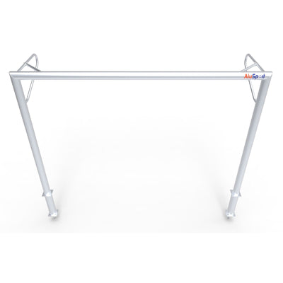 Vast aluminium voetbaldoel - Alusport VP310 - 300 x 200 cm - incl. net