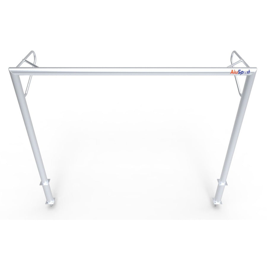 But de football fixe en aluminium - Alusport VP310 - 300 x 200 cm - filet inclus
