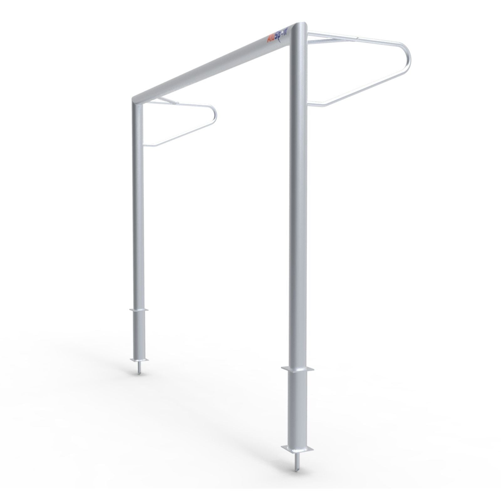 Vast aluminium voetbaldoel - Alusport VP310 - 300 x 200 cm - incl. net