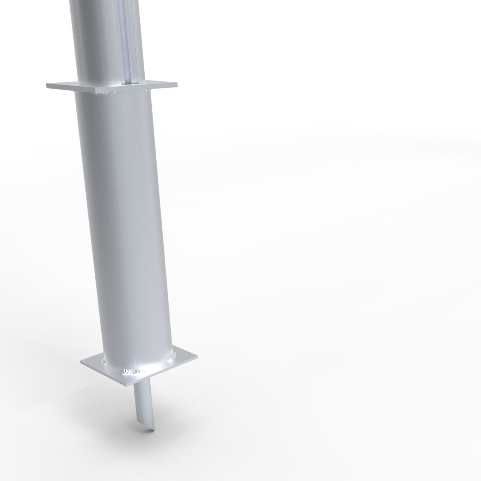 Vast aluminium voetbaldoel - Alusport VP310 - 300 x 200 cm - incl. net