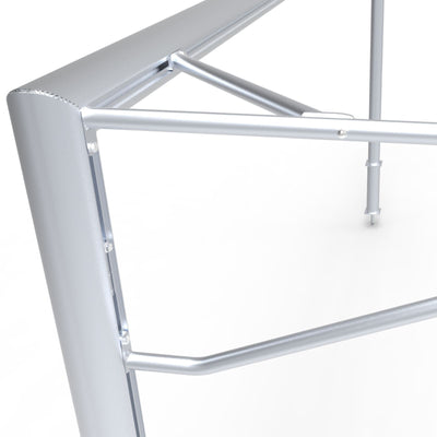 Vast aluminium voetbaldoel - Alusport VP510 - 500 x 200 cm - incl. net