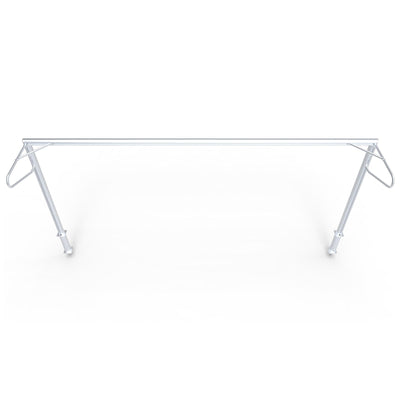 Vast aluminium voetbaldoel - Alusport VP510 - 500 x 200 cm - incl. net