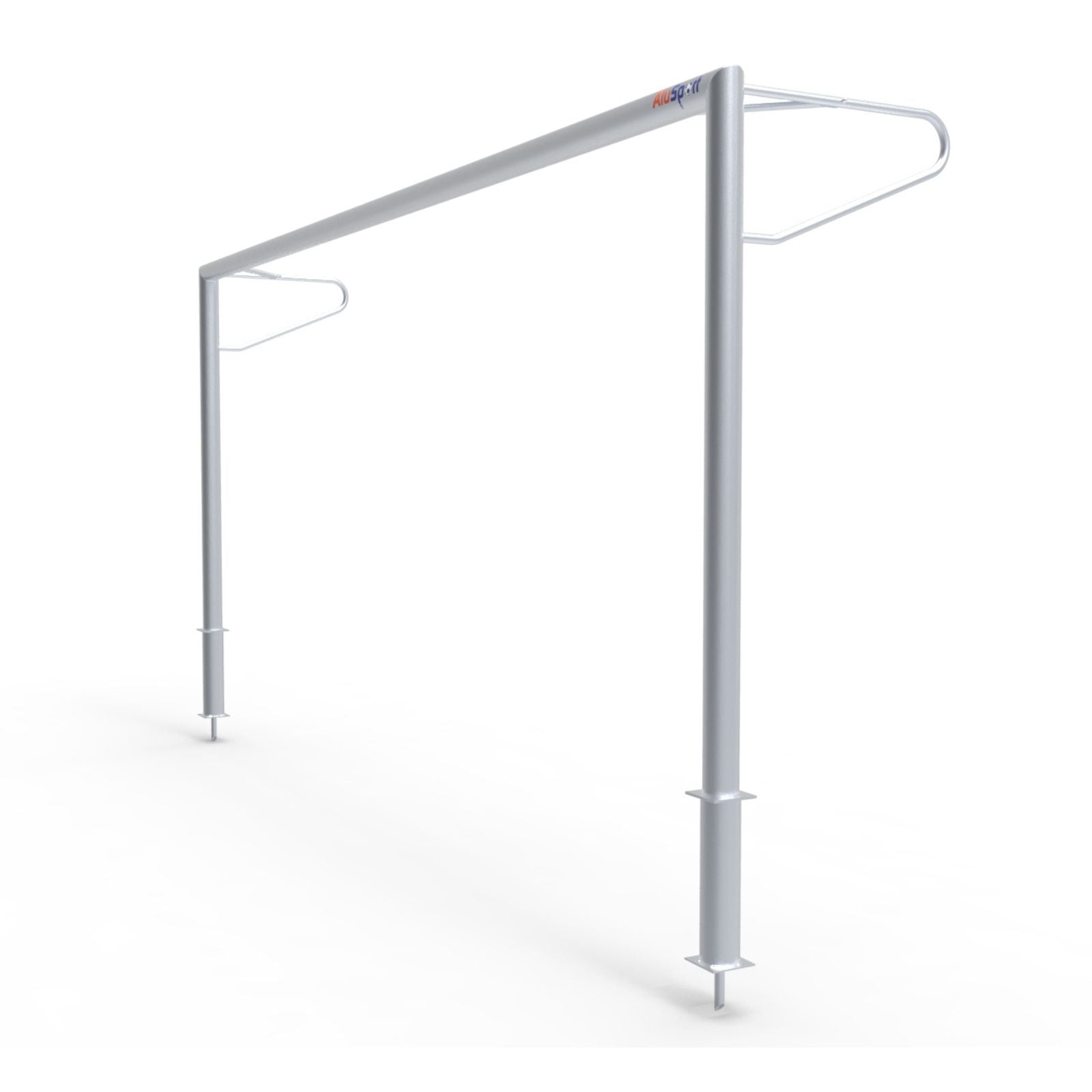 Vast aluminium voetbaldoel - Alusport VP510 - 500 x 200 cm - incl. net