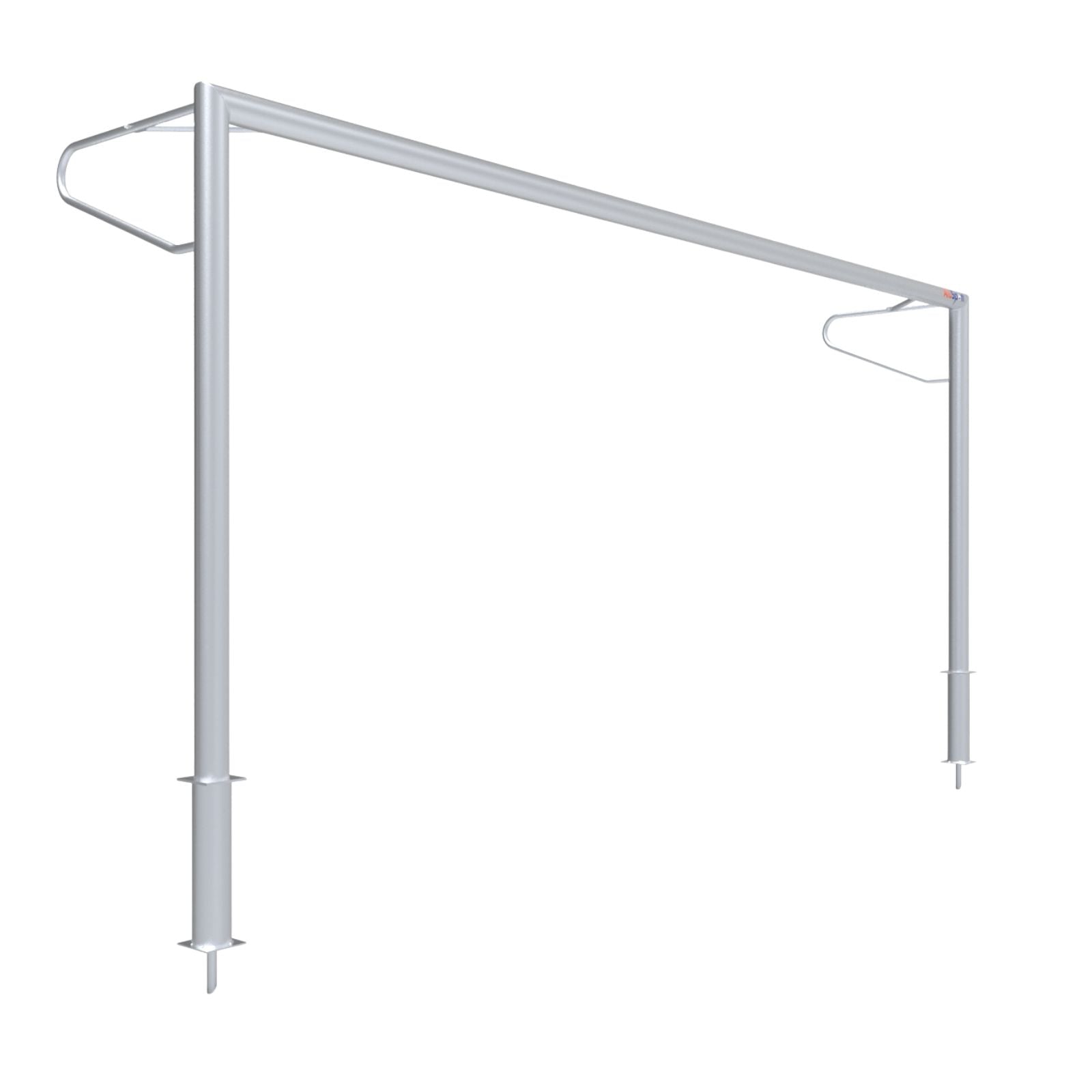 Vast aluminium voetbaldoel - Alusport VP510 - 500 x 200 cm - incl. net