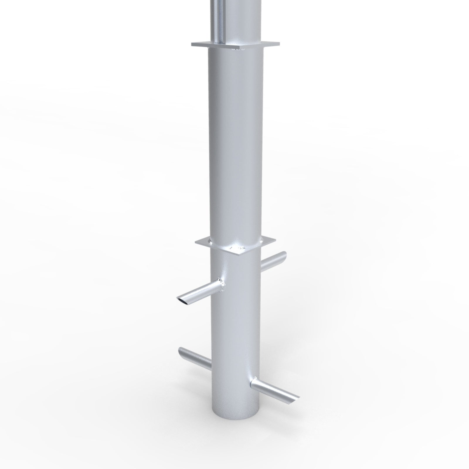 Vast aluminium voetbaldoel - Alusport VP718 - 732 x 244 cm - incl. net