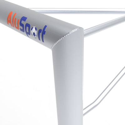 Vast aluminium voetbaldoel - Alusport VP718 - 732 x 244 cm - incl. net