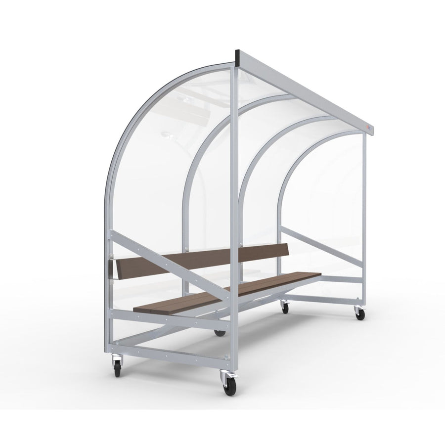 Abri mobile sur roues pour 6 personnes - Alusport DO300v - 3 x 2 m