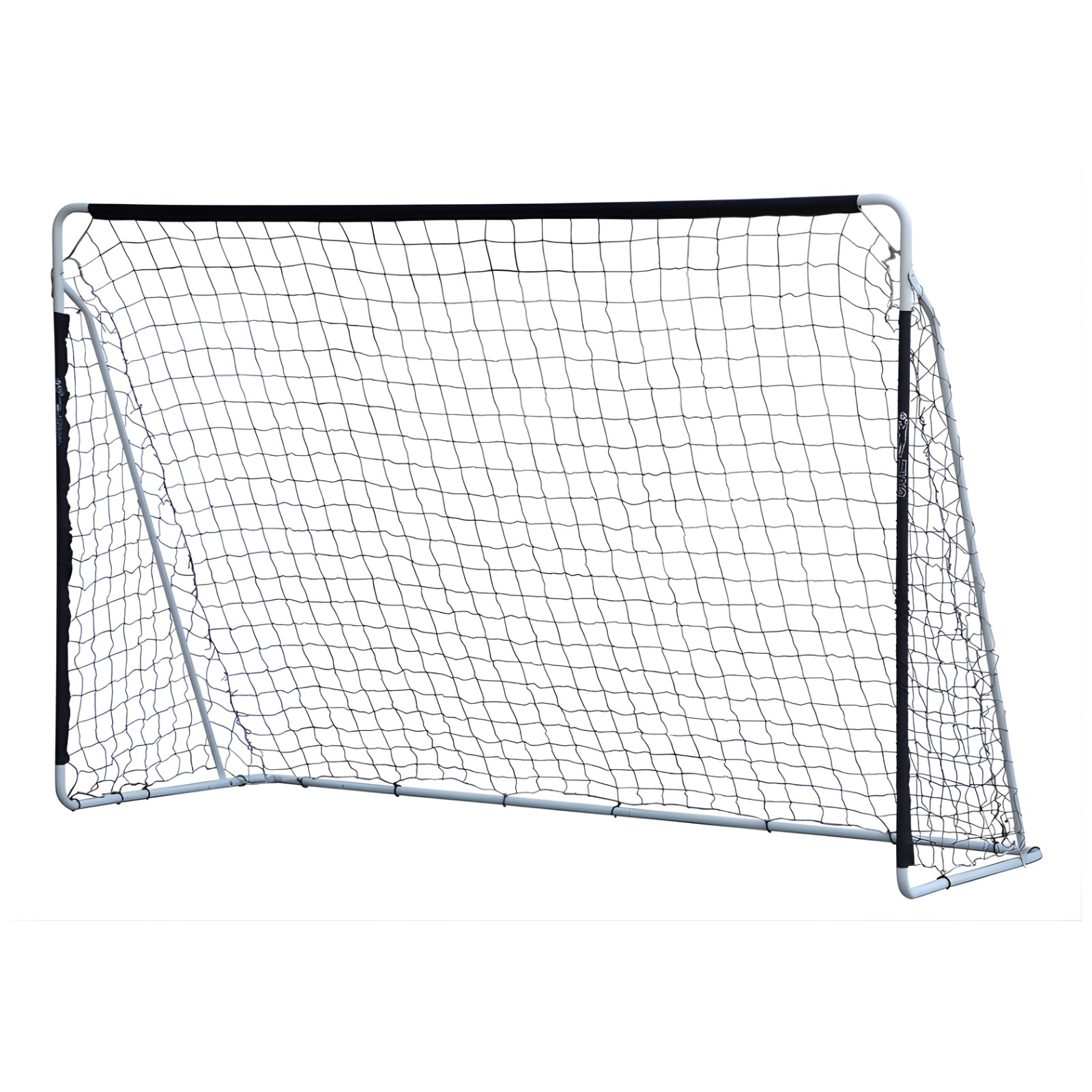 Voetbaldoel - Stalen frame met veiligheidscover - 307 x 209 x 125 cm - incl. net