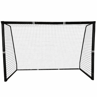 Voetbaldoel - Metalen frame met veiligheidscover - 300 × 200 × 120 cm - incl. net