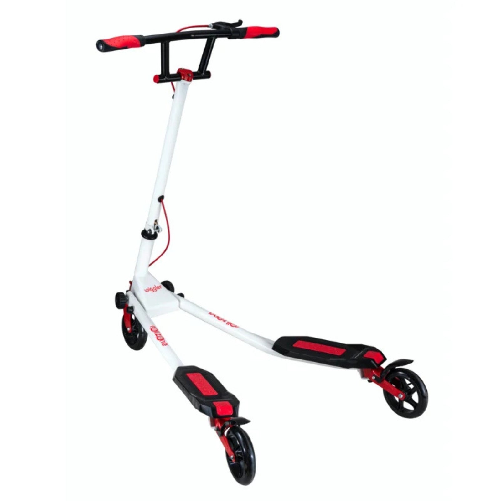 Wiggle & Stunt Step - Rollzone Wiggler Wit/Rood