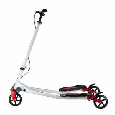 Wiggle & Stunt Step - Rollzone Wiggler Wit/Rood