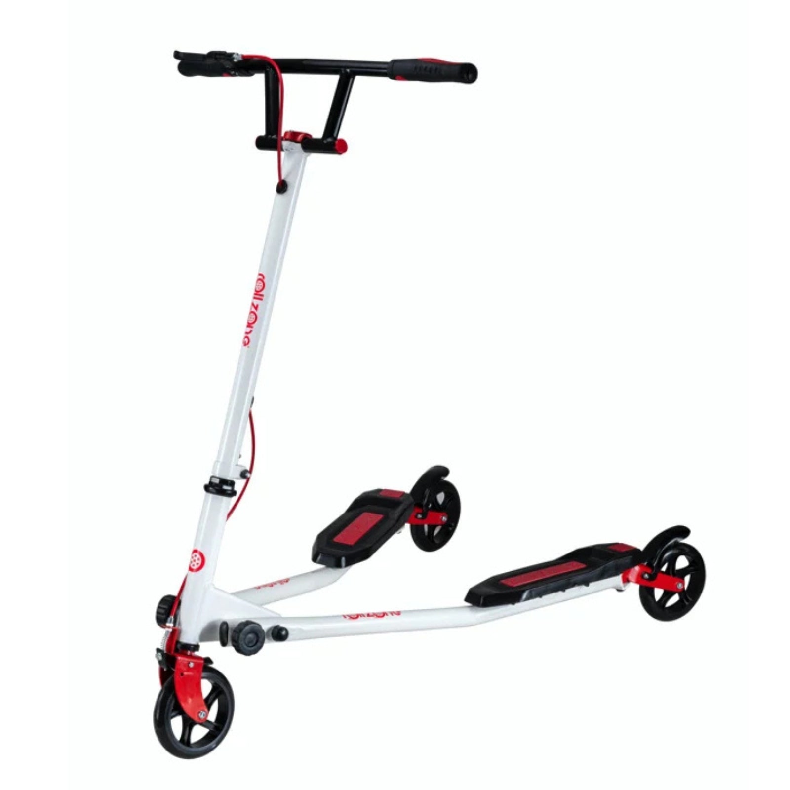 Wiggle & Stunt Step - Rollzone Wiggler Wit/Rood