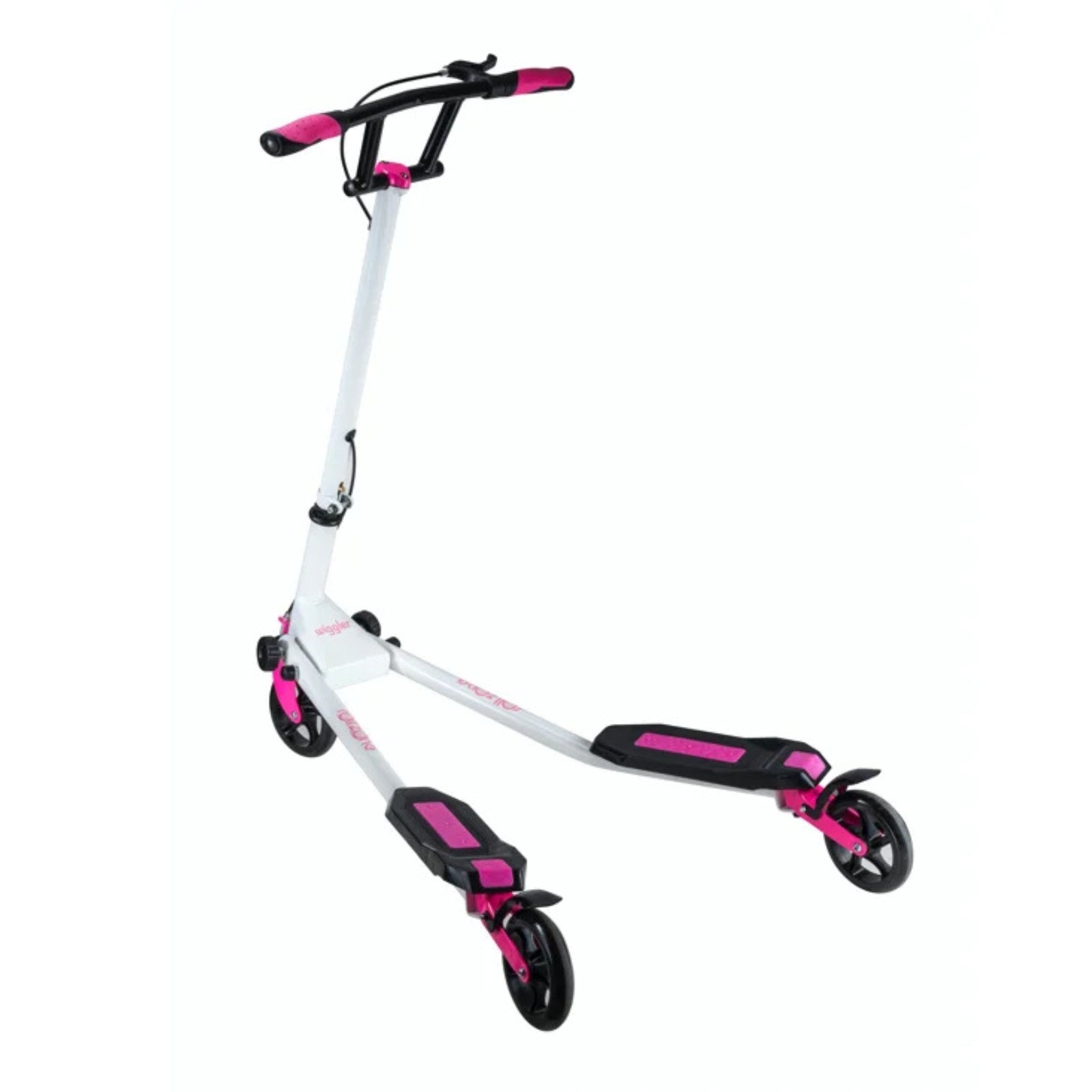 Wiggle & Stunt Step - Rollzone Wiggler Wit/Roze