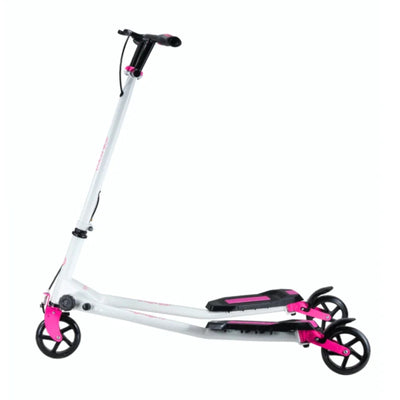 Wiggle & Stunt Step - Rollzone Wiggler Wit/Roze