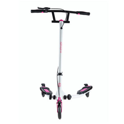 Wiggle & Stunt Step - Rollzone Wiggler Wit/Roze
