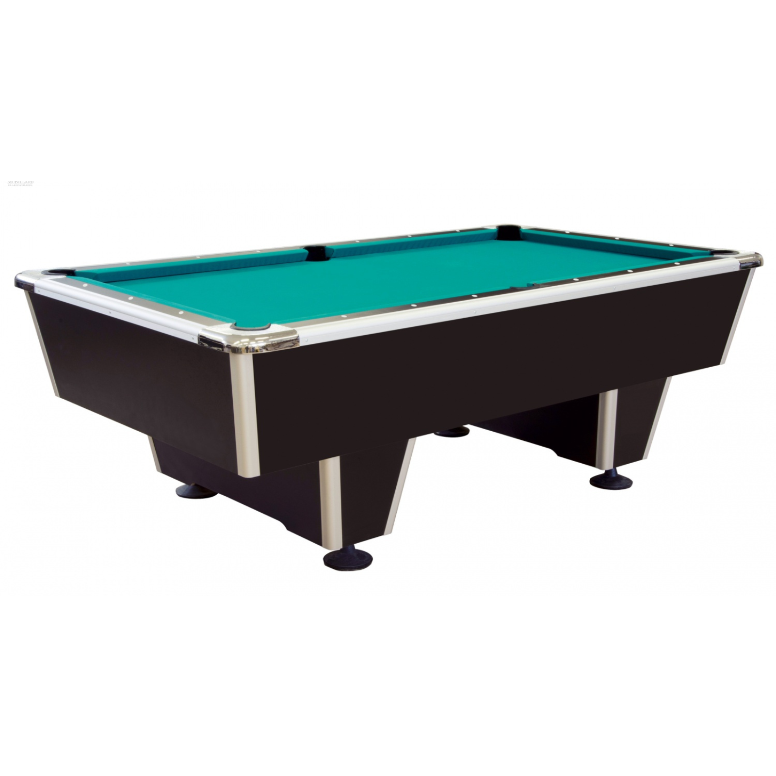 Zwarte professionele pooltafel - Winsport Orlando 7FT - 230 cm x 128 cm