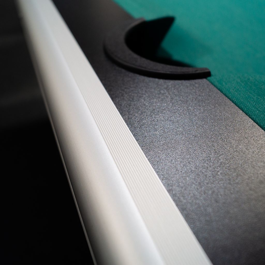 Zwarte professionele pooltafel - Winsport Orlando 7FT - 230 cm x 128 cm